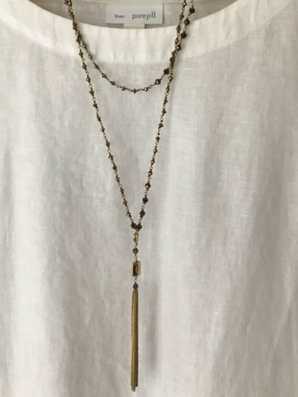 Stella & Dot Gitane Layering Tassel Necklace